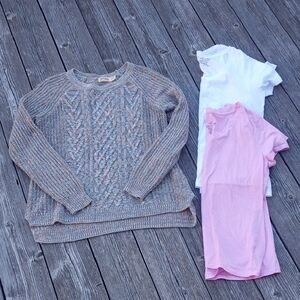 Faded Glory Pastel Knit Sweater